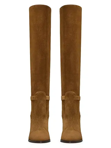 Saint Laurent Women's Diane Boots in Suede | Thumbnail 4 Saint Laurent Women's Diane Boots in Suede | Thumbnail 4