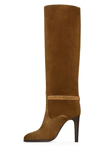 Saint Laurent Women's Diane Boots in Suede | Thumbnail 5 Saint Laurent Women's Diane Boots in Suede | Thumbnail 5