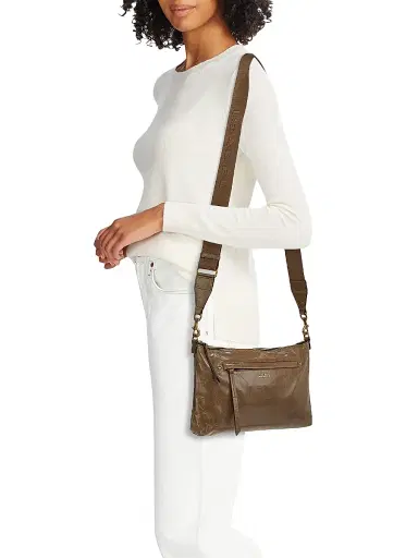 Isabel Marant Women's Nessah Patent Leather Shoulder Bag - Dark Khaki | Thumbnail 2 Isabel Marant Women's Nessah Patent Leather Shoulder Bag - Dark Khaki | Thumbnail 2