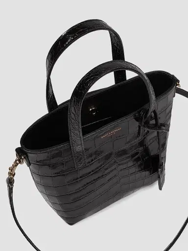 Saint Laurent Women's Paris Mini Toy Shopping Bag | Thumbnail 3