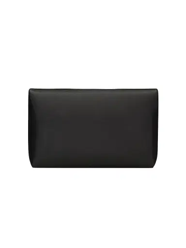 Saint Laurent Women's Cassandre Small Envelope Pouch In Lambskin - Black | Thumbnail 6 Saint Laurent Women's Cassandre Small Envelope Pouch In Lambskin - Black | Thumbnail 6