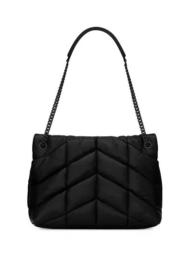 Saint Laurent Women's Puffer in Nappa Leather - Nero | Thumbnail 3 Saint Laurent Women's Puffer in Nappa Leather - Nero | Thumbnail 3