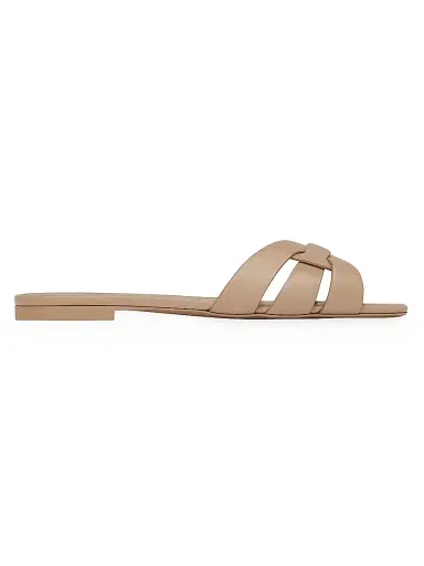 Saint Laurent Women's Tribute Mules in Smooth Leather | Thumbnail 1 Saint Laurent Women's Tribute Mules in Smooth Leather | Thumbnail 1