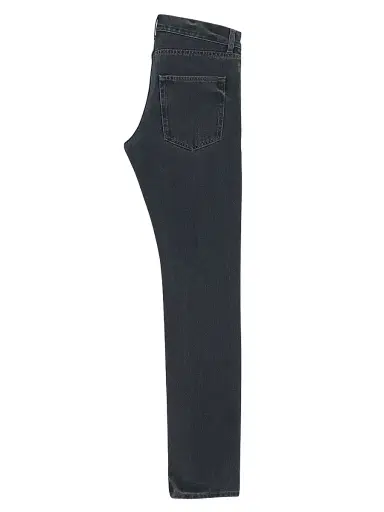 Saint Laurent Men's Slim-Fit Jeans in Denim - Dark Blue - Size 28 | Thumbnail 2