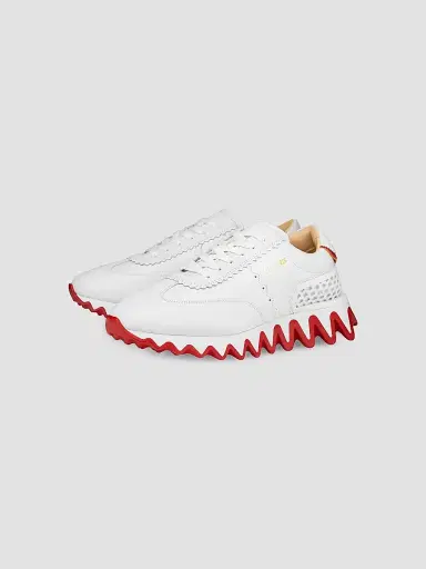 Christian Louboutin Men's Loubishark Sneakers - White | Thumbnail 2 Christian Louboutin Men's Loubishark Sneakers - White | Thumbnail 2