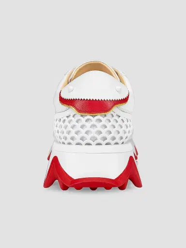 Christian Louboutin Men's Loubishark Sneakers - White | Thumbnail 3 Christian Louboutin Men's Loubishark Sneakers - White | Thumbnail 3