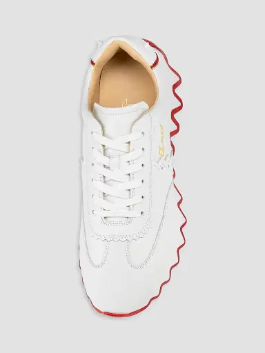 Christian Louboutin Men's Loubishark Sneakers - White | Thumbnail 4 Christian Louboutin Men's Loubishark Sneakers - White | Thumbnail 4