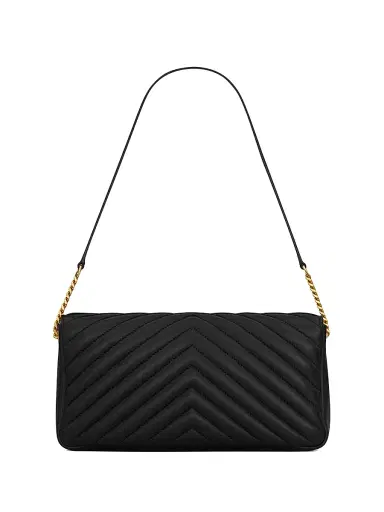 Saint Laurent Women's Kate 99 Bag In Quilted Nappa Leather - Black | Thumbnail 3