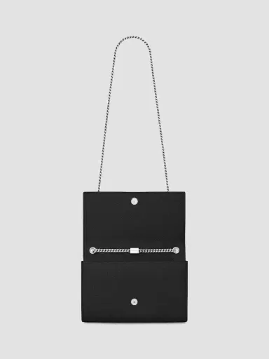 Saint Laurent Women's Medium Kate Grained Leather Shoulder Bag | Thumbnail 3