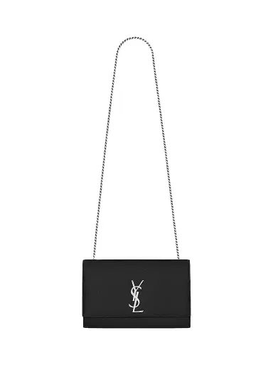 Saint Laurent Women's Medium Kate Grained Leather Shoulder Bag | Thumbnail 1