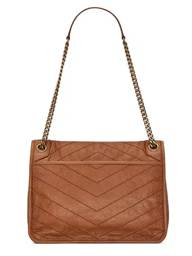 Saint Laurent Women's Niki Leather Shoulder Bag - Light Caramel | Thumbnail 3 Saint Laurent Women's Niki Leather Shoulder Bag - Light Caramel | Thumbnail 3