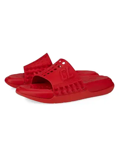 Christian Louboutin Men's Take It Easy Sandals - Loubi | Thumbnail 2