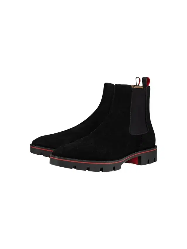 Men's Alpinosol Leather Ankle Booties - Black