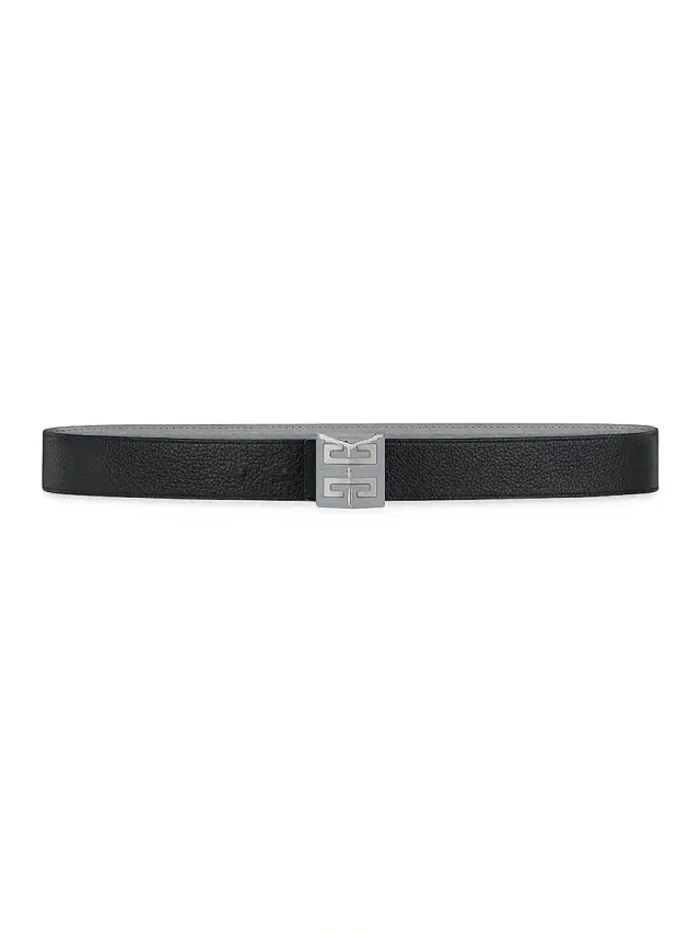 Men's 4G Reversible Belt In Micro 4G Leather - Black Grey