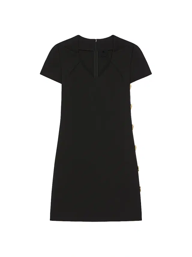 Givenchy Women's Dress in Punto Milano with buttons - Black