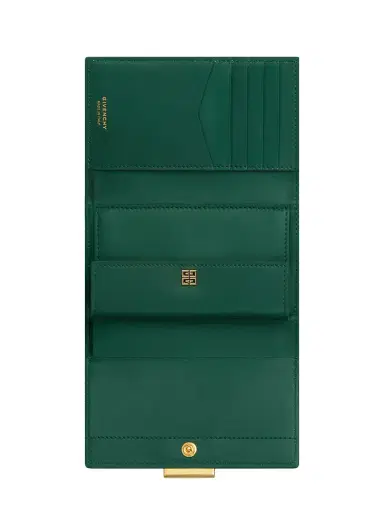 Givenchy Women's 4G Wallet in Box Leather - Emerald Green | Thumbnail 2 Givenchy Women's 4G Wallet in Box Leather - Emerald Green | Thumbnail 2