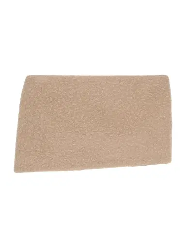 Givenchy Women's Mini Asymmetric Skirt in Alpaca Bouclette Wool - Pumice Beige | Thumbnail 1