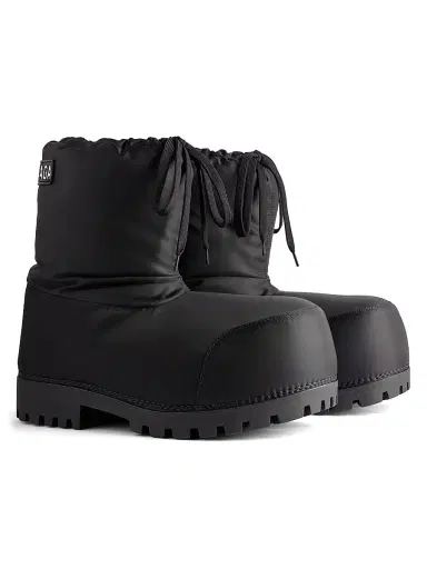 Balenciaga Men's Skiwear Alaska Low Boots - Black - Size 12 | Thumbnail 2