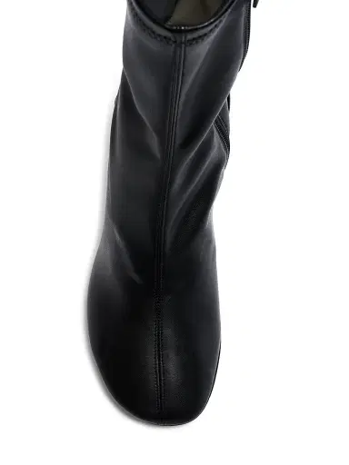 Courreges Women's 424 Oblique-Strap Ankle Boots - Black | Thumbnail 5 Courreges Women's 424 Oblique-Strap Ankle Boots - Black | Thumbnail 5