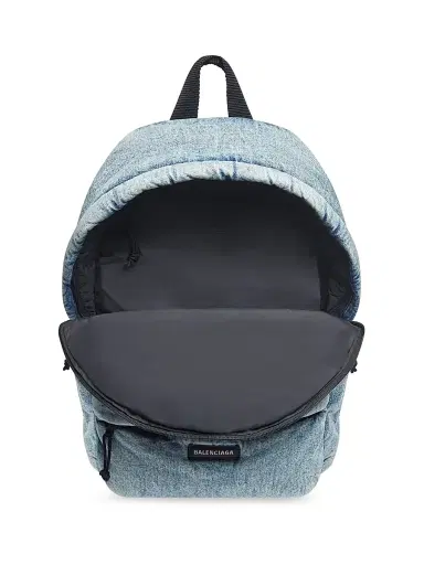 Balenciaga Men's Explorer Backpack Denim | Thumbnail 5