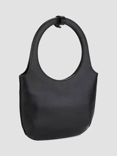 Courrèges Women's Holy Leather Tote Bag - Black | Thumbnail 4