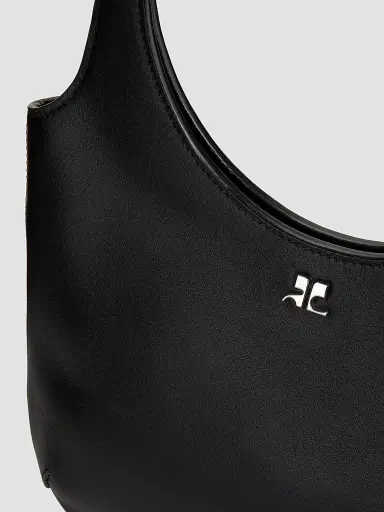 Courrèges Women's Holy Leather Tote Bag - Black | Thumbnail 7