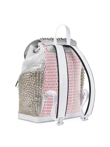Christian Louboutin Men's Explorafunk Backpack - White | Thumbnail 3 Christian Louboutin Men's Explorafunk Backpack - White | Thumbnail 3
