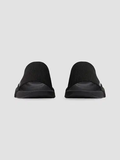 Balenciaga Men's Speed 2.0 Recycled Knit Slide Sandals - Black | Thumbnail 3