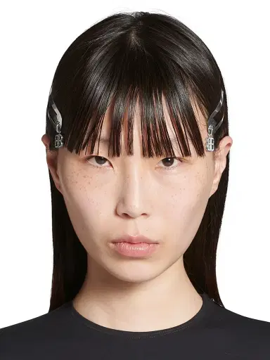 Balenciaga Women's Holli Clip Charm Set - Silver | Thumbnail 2