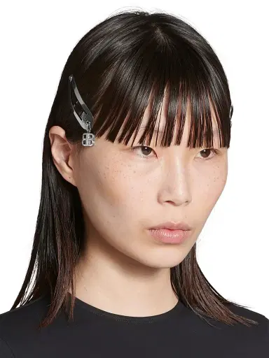 Balenciaga Women's Holli Clip Charm Set - Silver | Thumbnail 3