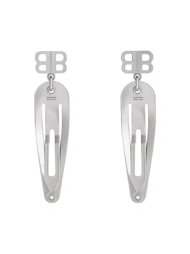 Balenciaga Women's Holli Clip Charm Set - Silver | Thumbnail 4