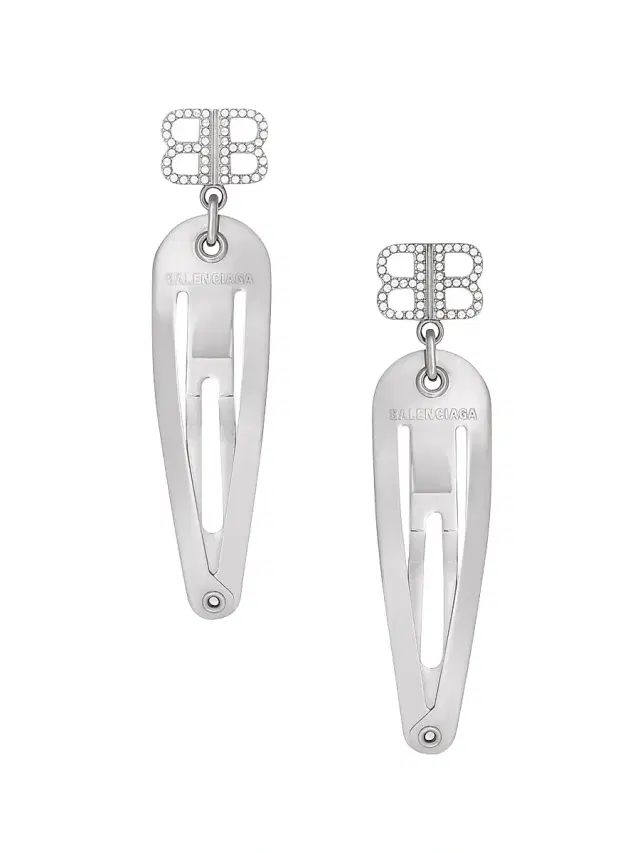 Balenciaga Women's Holli Clip Charm Set - Silver