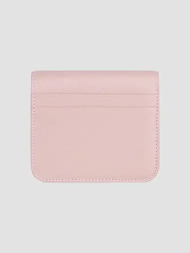 Balenciaga Women's Cash Flap Coin And Card Holder - Pink White | Thumbnail 2
