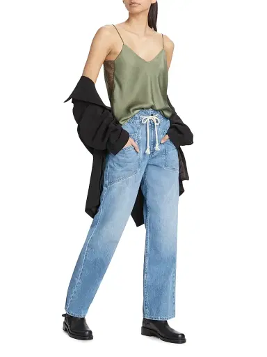 Ba&sh Women's Mima Drawstring Jeans | Thumbnail 2 Ba&sh Women's Mima Drawstring Jeans | Thumbnail 2