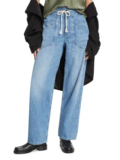 Ba&sh Women's Mima Drawstring Jeans | Thumbnail 3 Ba&sh Women's Mima Drawstring Jeans | Thumbnail 3