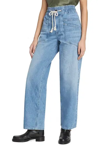 Ba&sh Women's Mima Drawstring Jeans | Thumbnail 4 Ba&sh Women's Mima Drawstring Jeans | Thumbnail 4