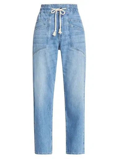 Ba&sh Women's Mima Drawstring Jeans | Thumbnail 1 Ba&sh Women's Mima Drawstring Jeans | Thumbnail 1