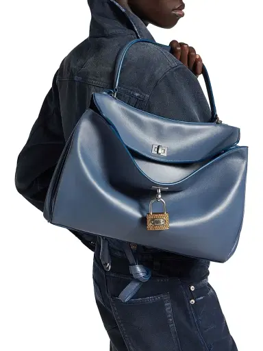 Balenciaga Women's Rodeo Handbag - Faded Dark Blue | Thumbnail 3 Balenciaga Women's Rodeo Handbag - Faded Dark Blue | Thumbnail 3