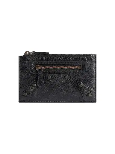Balenciaga Women's Le City Long Coin and Card Holder - Black | Thumbnail 1