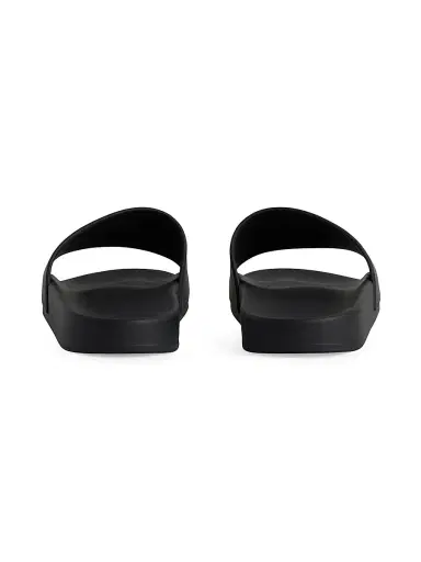 Balenciaga Men's Pool Slide Sandals - Black - Size 6 | Thumbnail 3 Balenciaga Men's Pool Slide Sandals - Black - Size 6 | Thumbnail 3