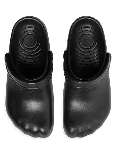 Balenciaga Men's Sunday Molded Mules - Black | Thumbnail 6 Balenciaga Men's Sunday Molded Mules - Black | Thumbnail 6