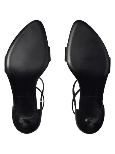 Balenciaga Women's Honey 90MM Sandal Heels - Black | Thumbnail 6