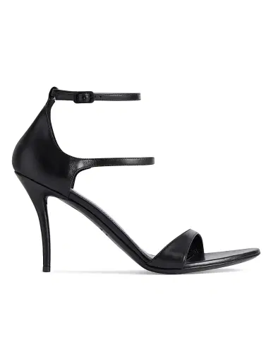 Balenciaga Women's Honey 90MM Sandal Heels - Black | Thumbnail 1
