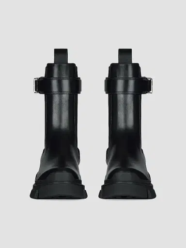 Givenchy Women's Terra Leather Chelsea Boots - Black | Thumbnail 2