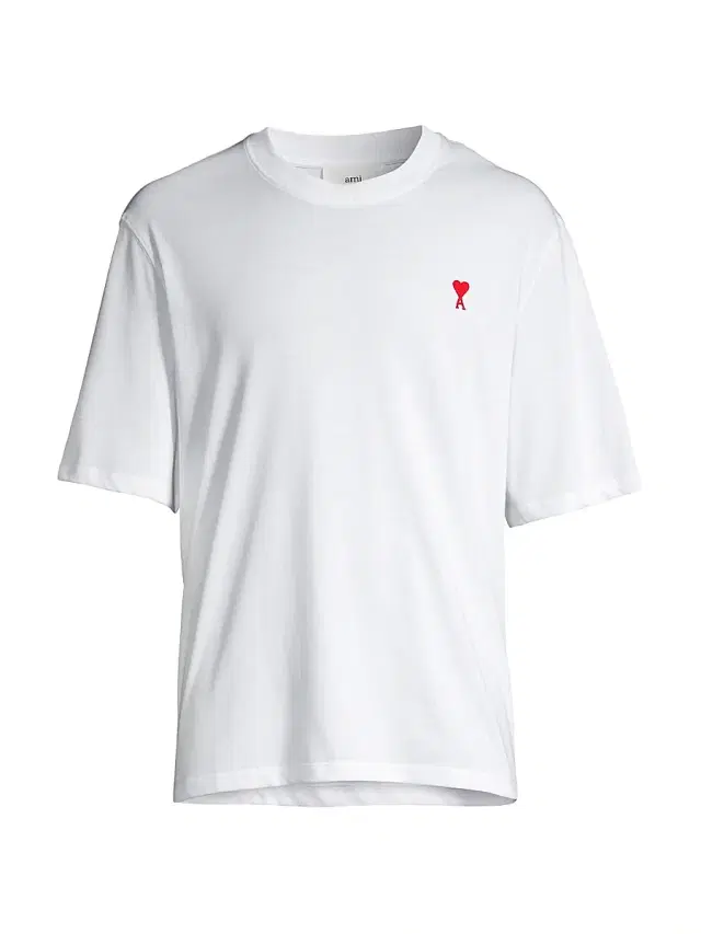 Men's Ami De Coeur Crewneck T-Shirt - White