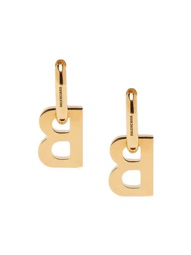 Balenciaga Women's B Chain  Earrings - Gold | Thumbnail 2