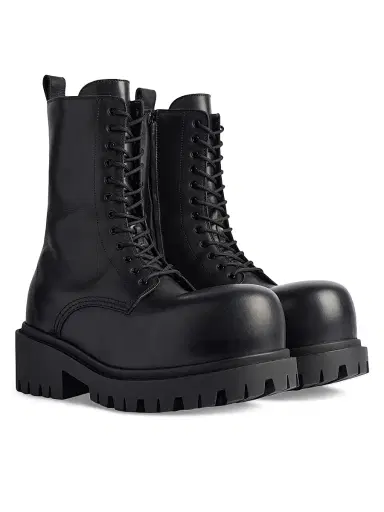Balenciaga Men's Stomper Booties - Black - Size 11 | Thumbnail 2 Balenciaga Men's Stomper Booties - Black - Size 11 | Thumbnail 2