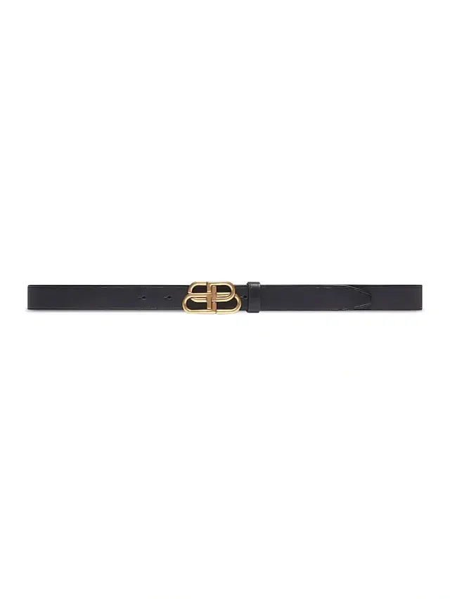 Women's BB Thin Belt - Black