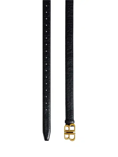 Balenciaga Women's Monaco Belt - Black - Size 20 | Thumbnail 3