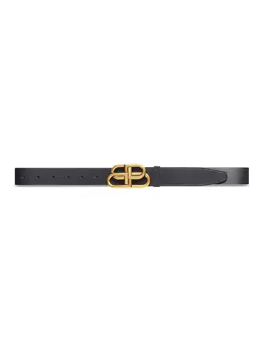 Balenciaga Men's BB Large Belt - Black - Size 42 | Thumbnail 1 Balenciaga Men's BB Large Belt - Black - Size 42 | Thumbnail 1